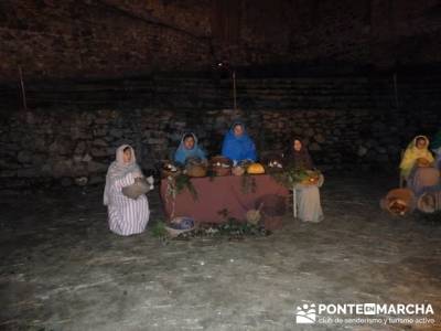 Senderismo Sierra Norte Madrid - Belén Viviente de Buitrago; senderismo cantabria rutas